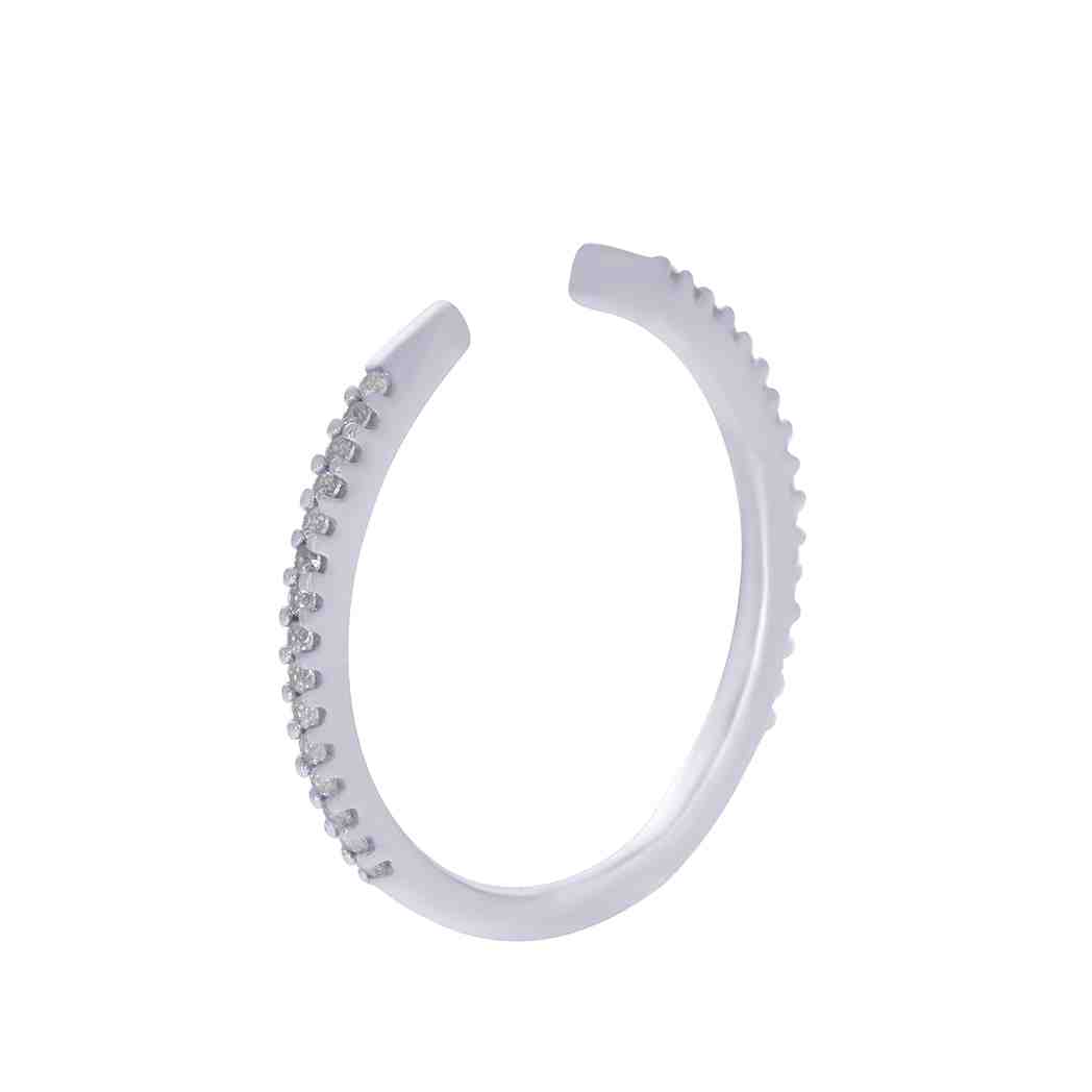 Open Diamond Wedding Band LR11370A